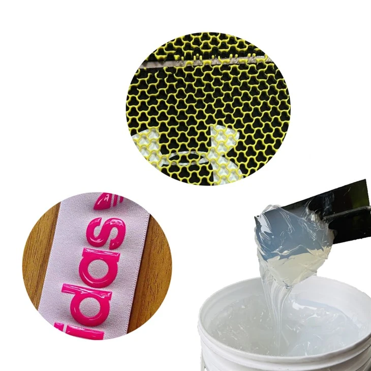 Strength Silicone printing inks